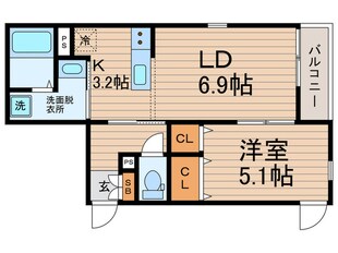 仮）クリプトンの物件間取画像